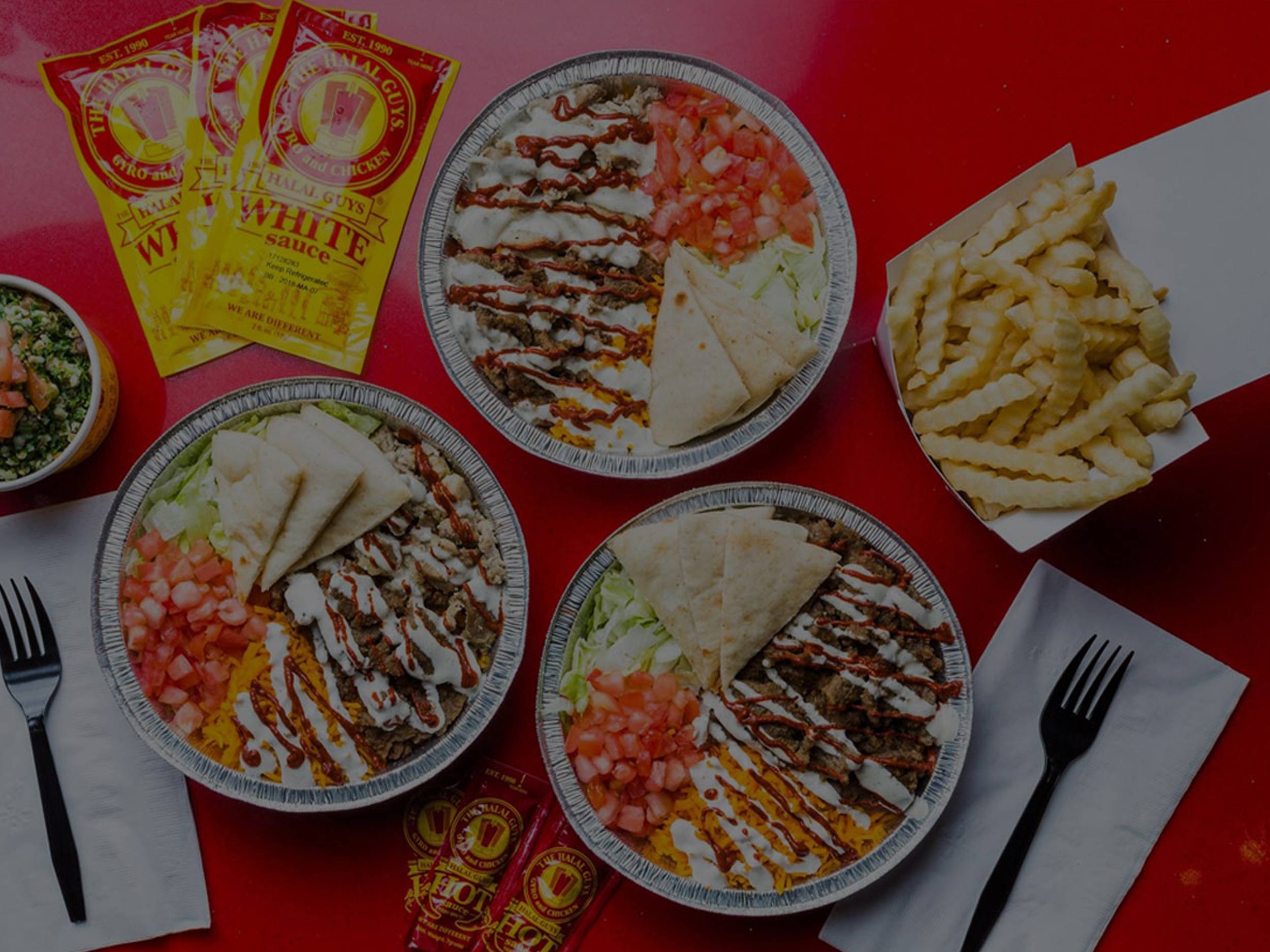 The Halal Guys Banner